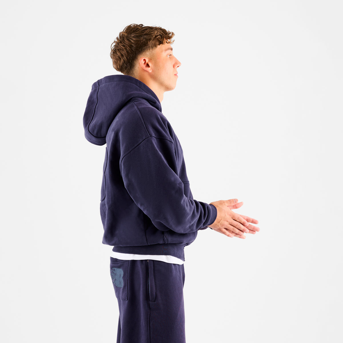 Zip Up Navy