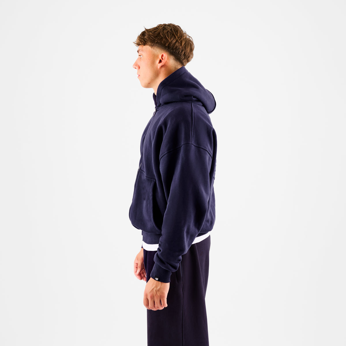 Zip Up Navy